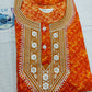 Soft and Comfortable Cotton Nighty - Elegant Embroidery Design