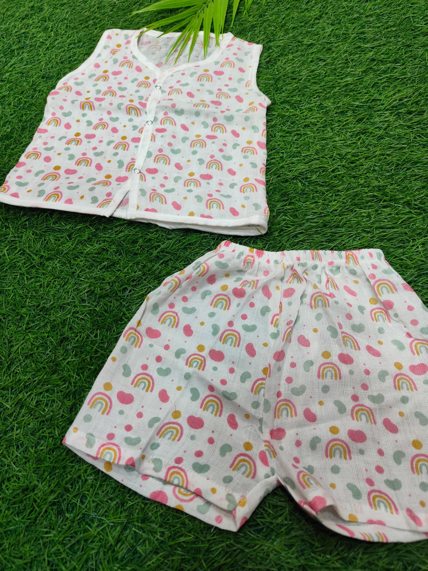 Premium Muslin jabla with trouser set ( best one dispatched)