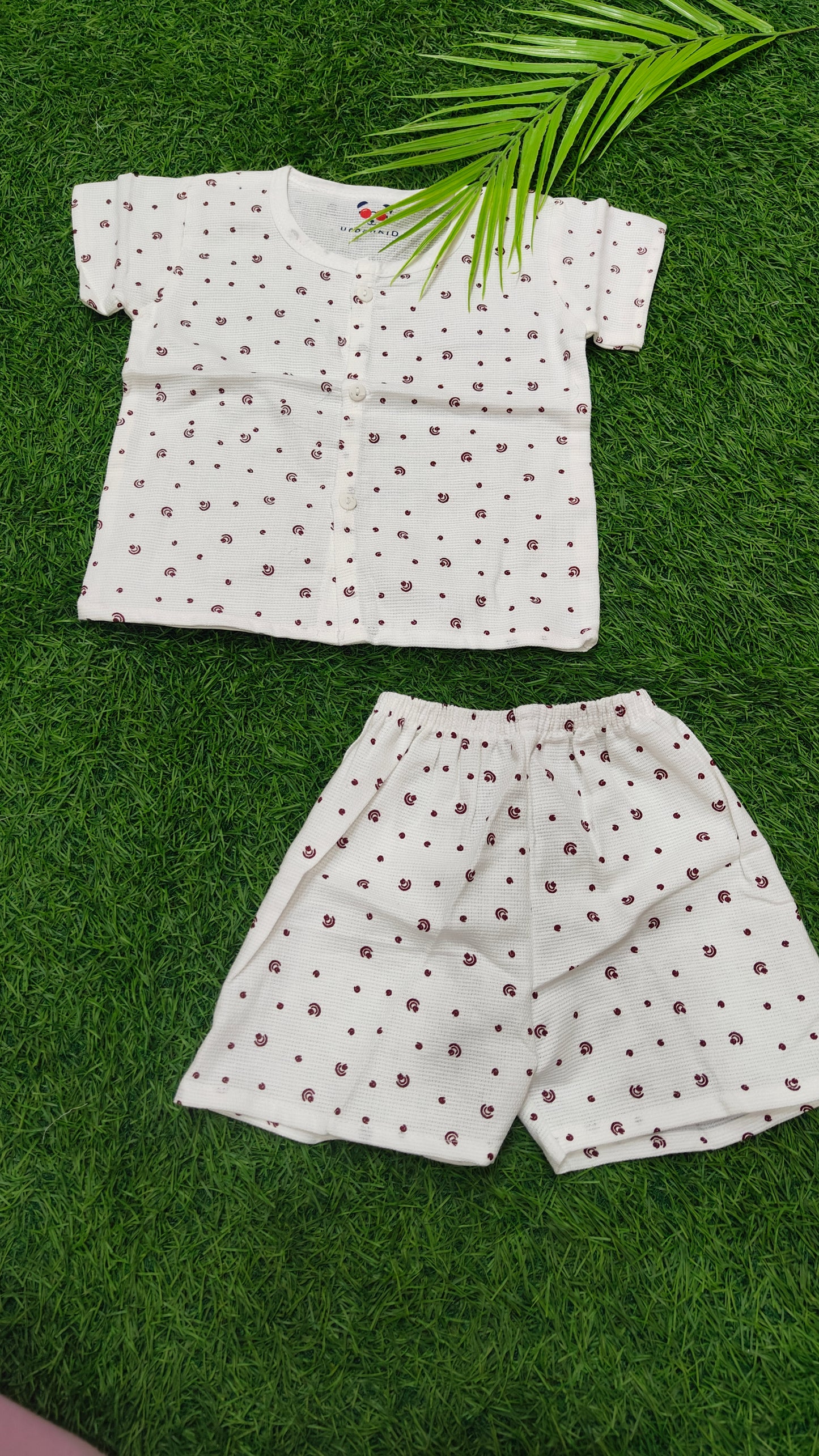 Baby Summer victor Cotton Shirt & Shorts Set (0-1 Year standard size) ( best one dispatched)