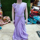Pretty Little Kids Ready-to-Wear Saree – Diwali Exclusive