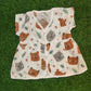 Charming Half-Sleeve Muslin Frock with Cute Print (best one dispatched)