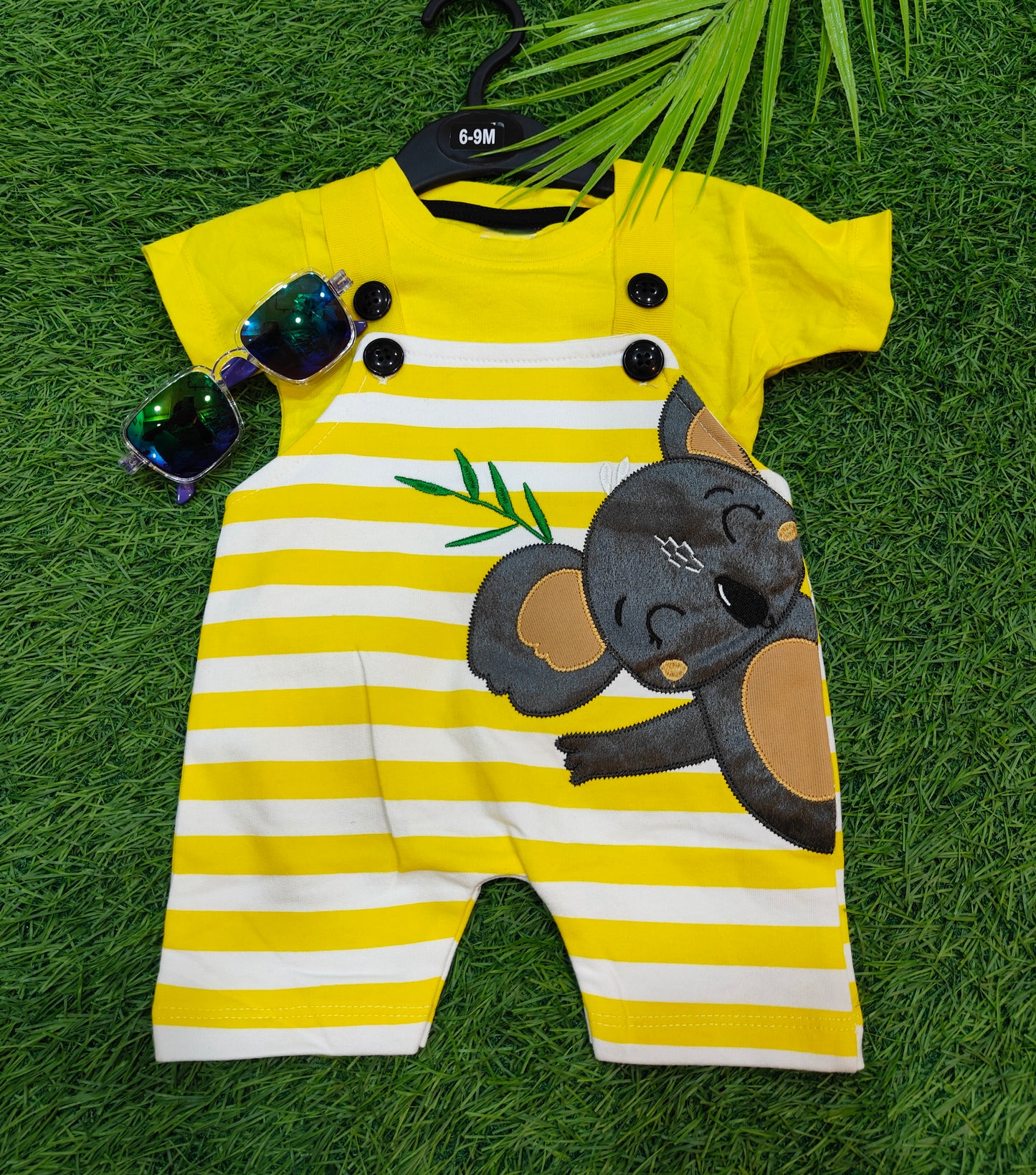 Baby Koala Dungaree Set (0-18 Months)