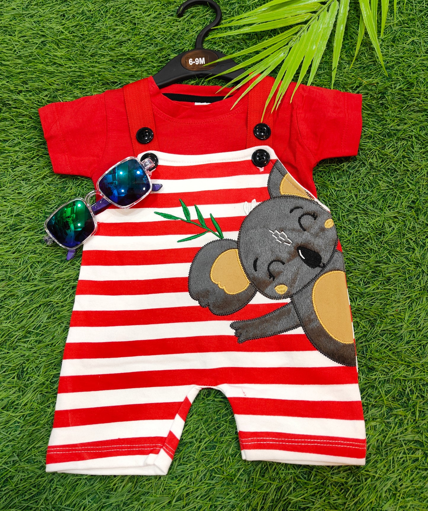 Baby Koala Dungaree Set (0-18 Months)