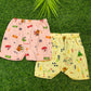 Baby Cotton Shorts (Trousers)- Pack of 8 (0-6 Months)