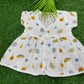 (Any 3) Combo Pack of Muslin Frocks for Babies
