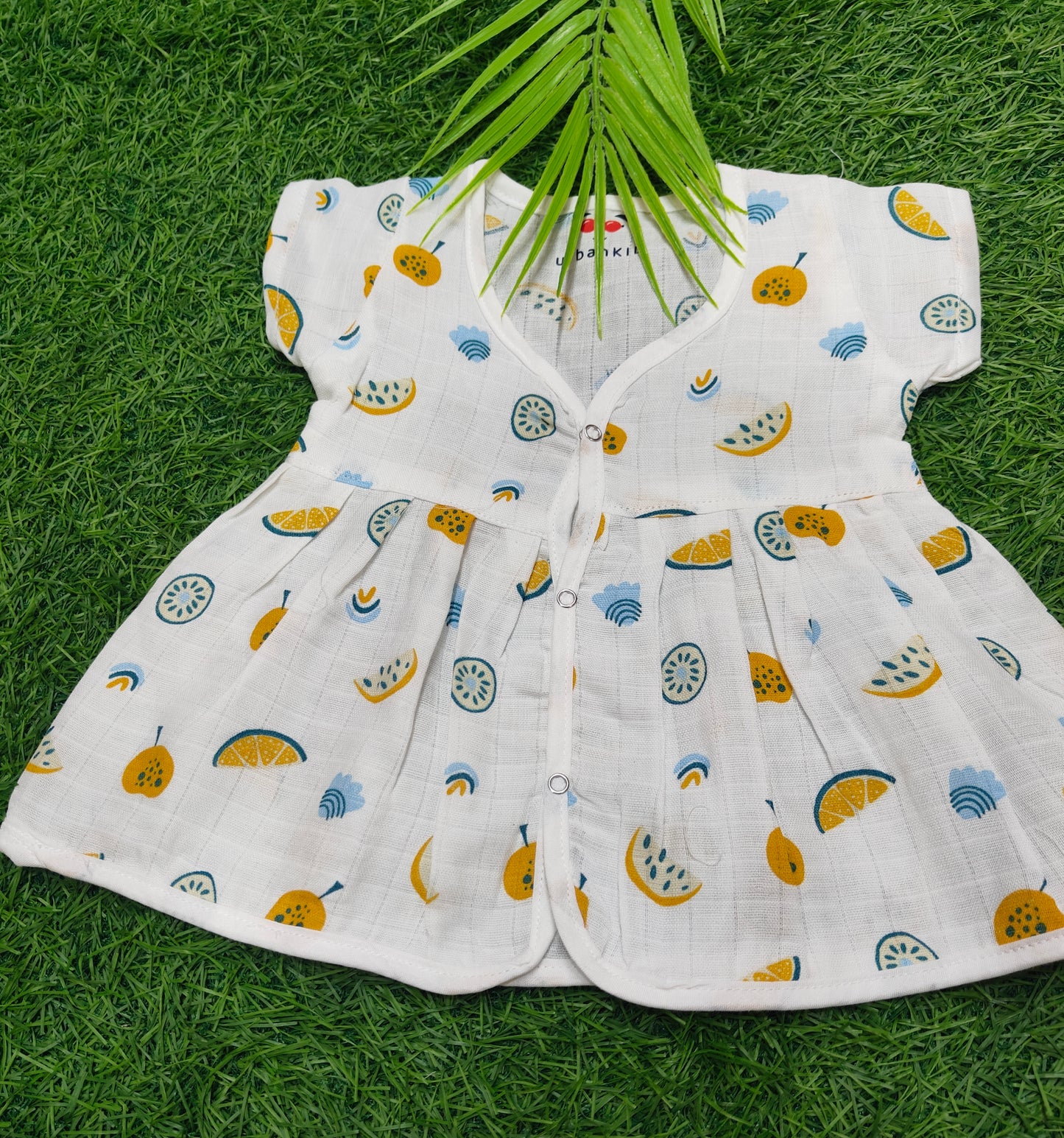 (Any 3) Combo Pack of Muslin Frocks for Babies