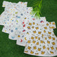 Muslin frock combo pack (best 5 dispatched)(0-8m)