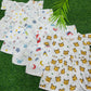Muslin frock combo pack (best 5 dispatched)(0-8m)