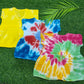 Muslin tie&tie  frock combo pack (best 3 dispatched)(0-3m)