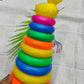 Colorful Ring Stacking Toy with Cute Duck Top – Educational Fun for Babies & Toddlers"