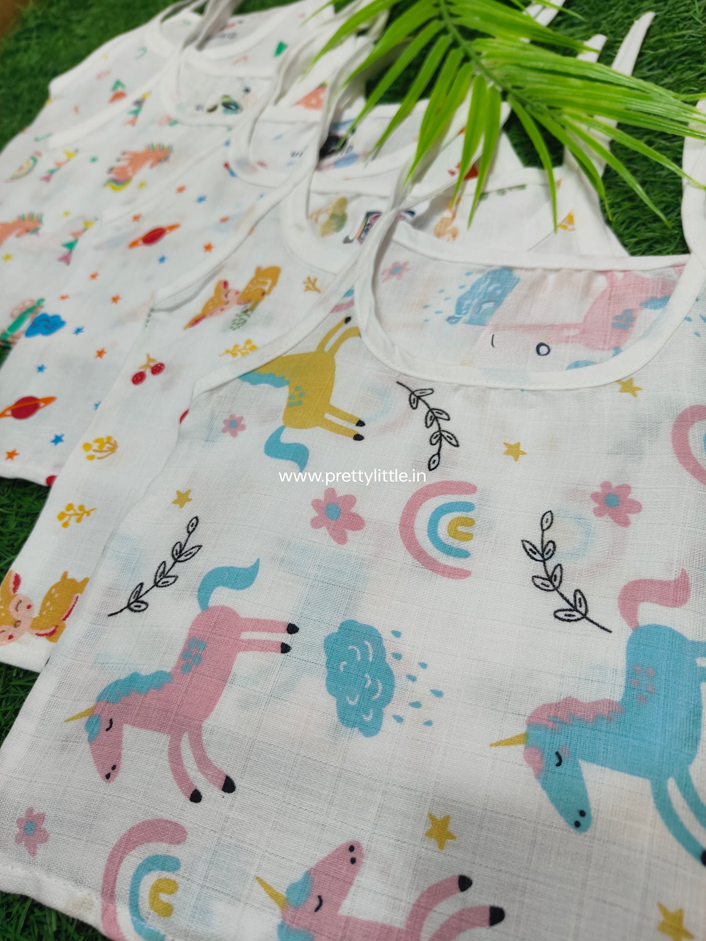 Combo Pack of Muslin top knot Jablas for Babies ( best 5 dispatched)