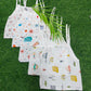 Combo Pack of Muslin top knot Jablas for Babies ( best 5 dispatched)