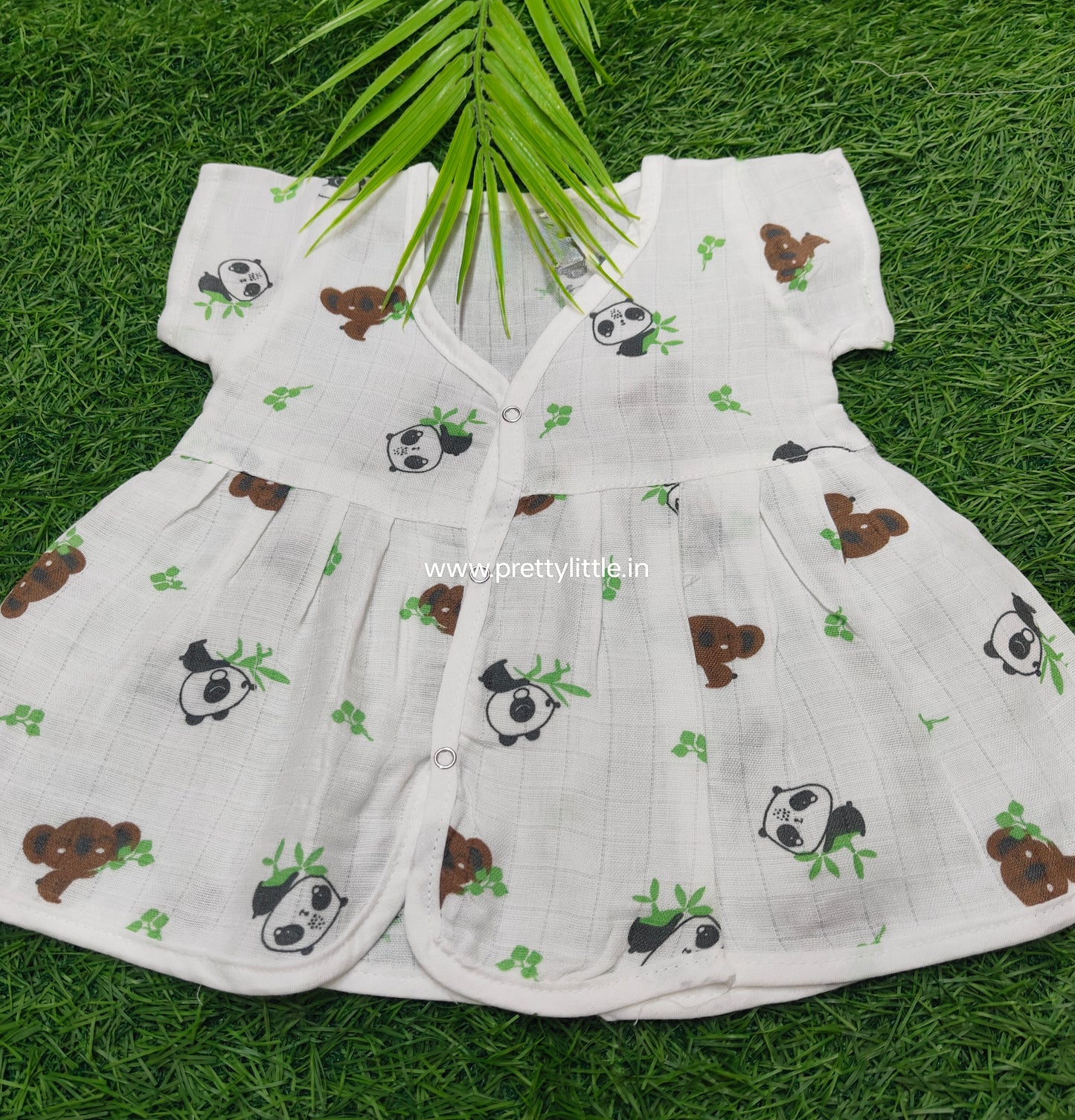 Muslin Dreamland – Pack of 12 Baby Frocks (0-6M)(best 12 dispatched)