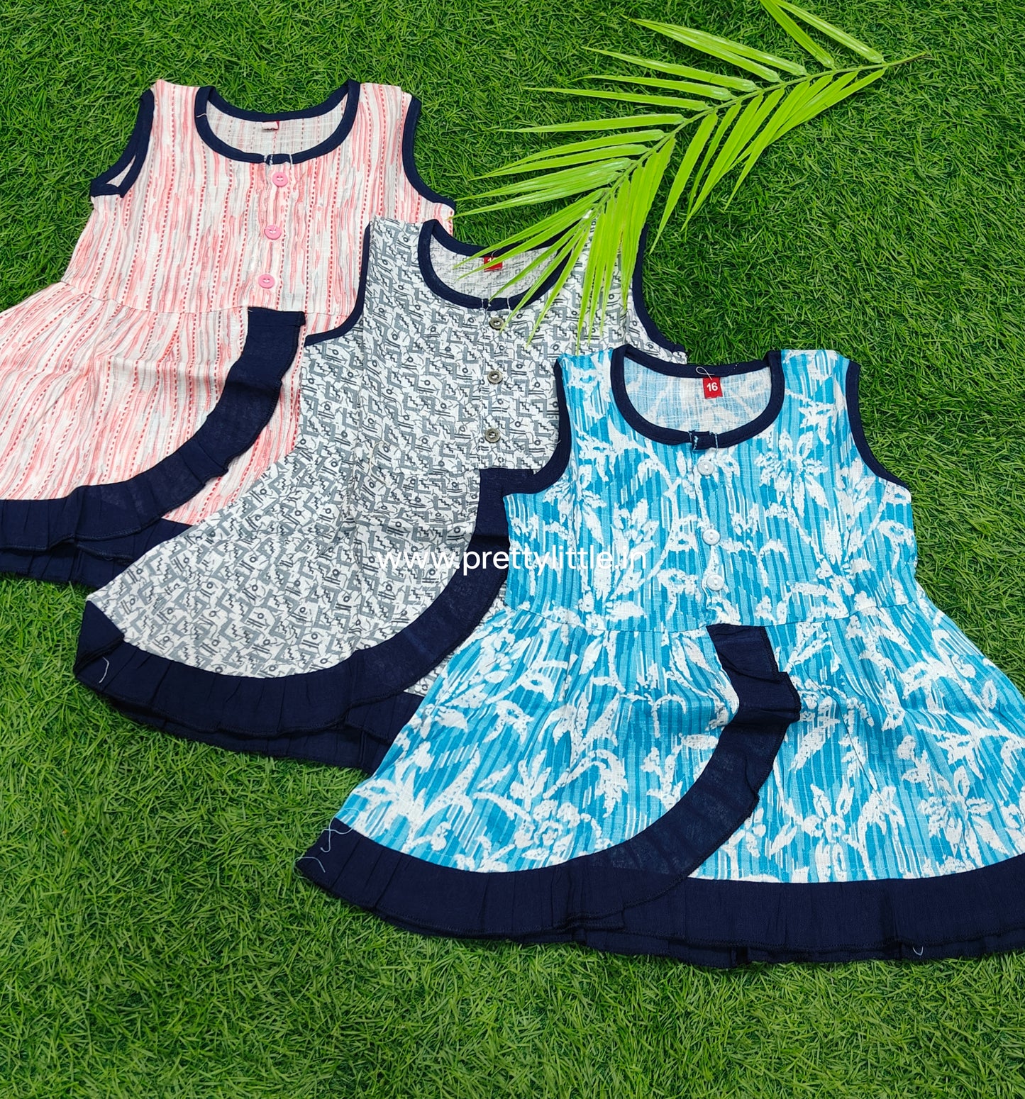 Combo summer Cotton Frock – Stylish & Comfortable (best 3 dispatched)