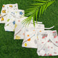 Muslin Cloth Nappy padded Combo Pack (Set of 5) (best 5 dispatched )- Soft, Breathable, and Reusable