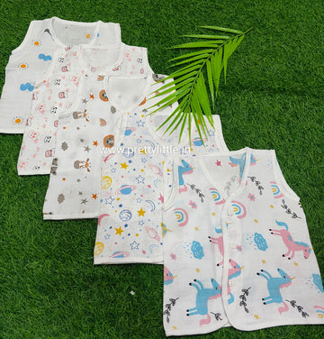 Combo Pack of Muslin Jablas for Babies ( best 5 dispatched)