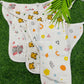 Muslin Cloth Nappy padded Combo Pack (Set of 5) (best 5 dispatched )- Soft, Breathable, and Reusable