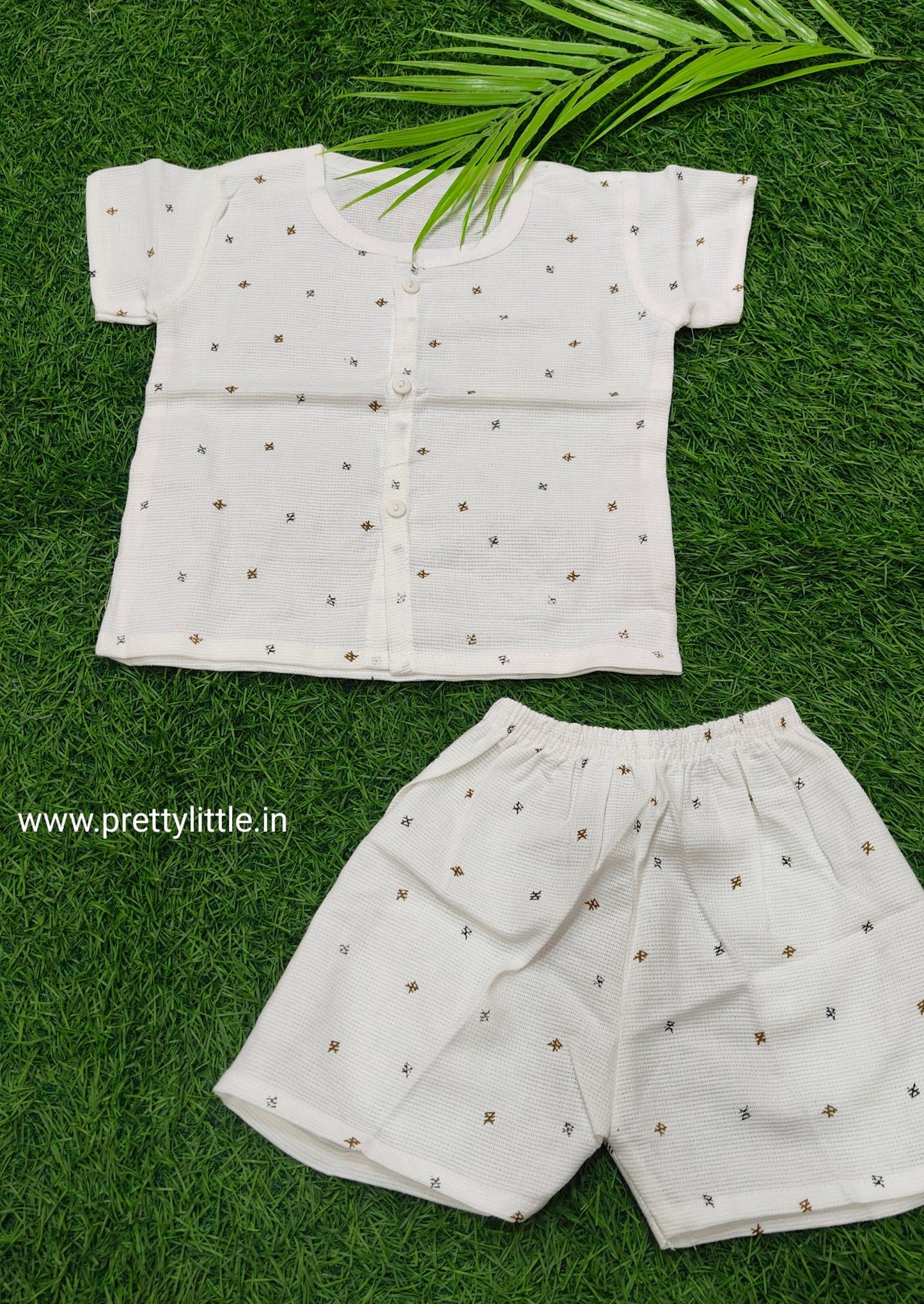 Baby Summer victor Cotton Shirt & Shorts Set (0-1 Year standard size) ( best one dispatched)