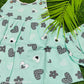 Adorable Cotton Sleeveless Frock with Bloomer – 0-1 Year (best 1 dispatched)