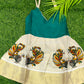 Kerala Model Frock for Baby Girls (0-8 Months)