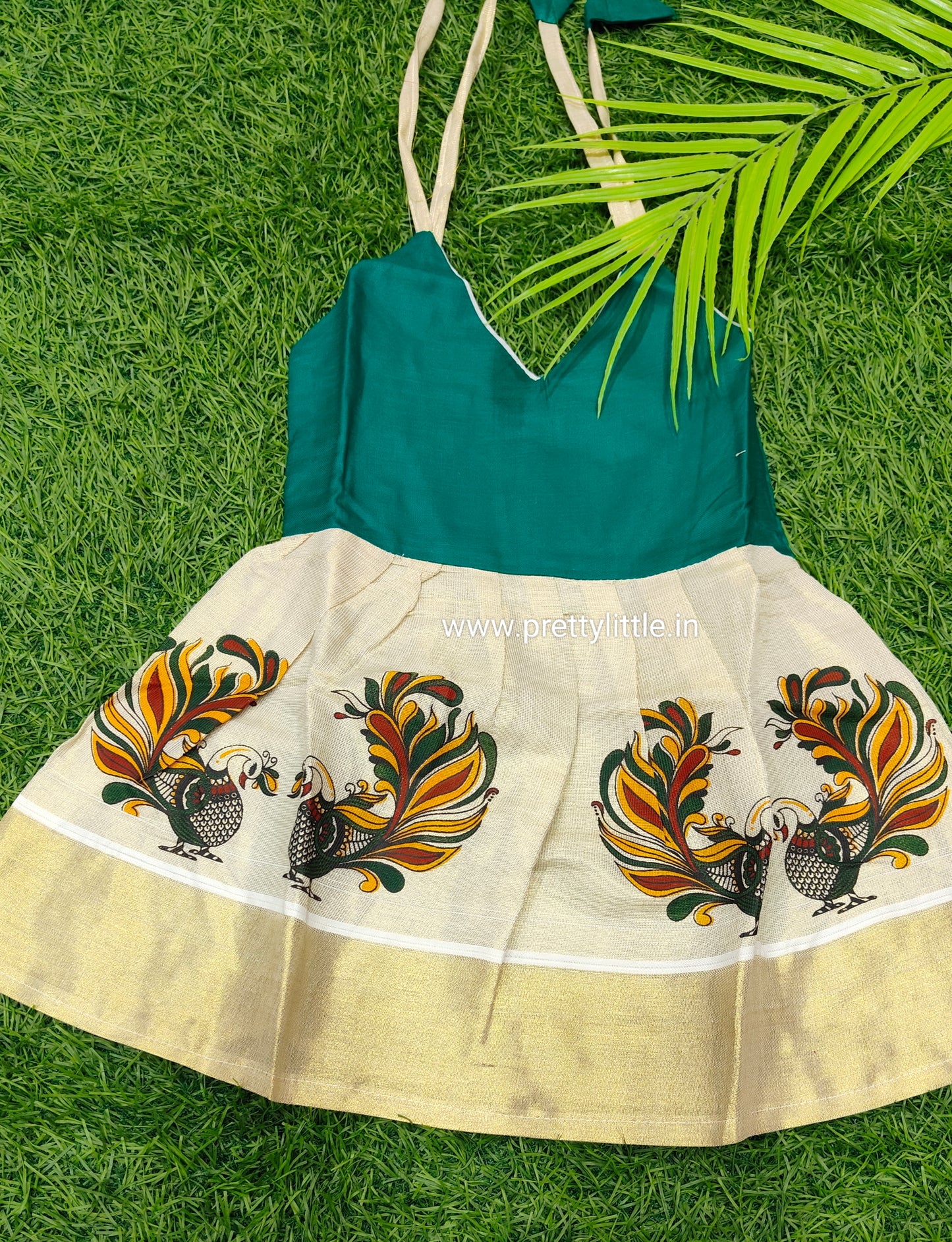 Kerala Model Frock for Baby Girls (0-8 Months)
