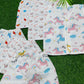 Premium Muslin jabla with trouser set ( pack of 3) ( best combo dispatched)