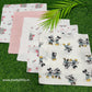 Pack of 6 Muslin Face Mouth Cloth (Best 6 dispatched)