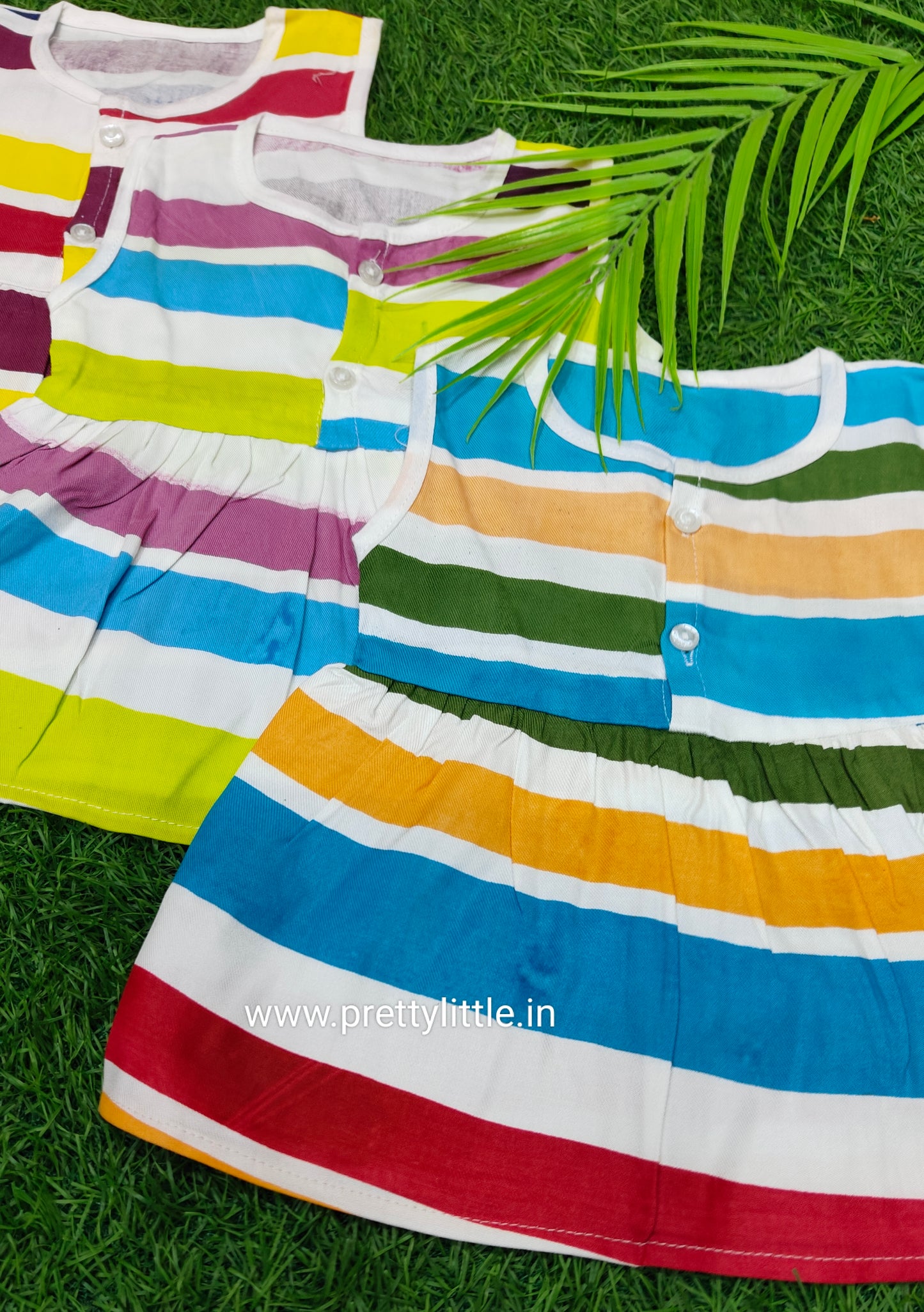 Infant Line Frock Combo Pack (Set of any 3)
