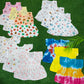 Muslin Dreamland – Pack of 12 Baby Frocks (0-6M)(best 12 dispatched)