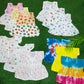 Muslin Dreamland – Pack of 12 Baby Frocks (0-6M)(best 12 dispatched)