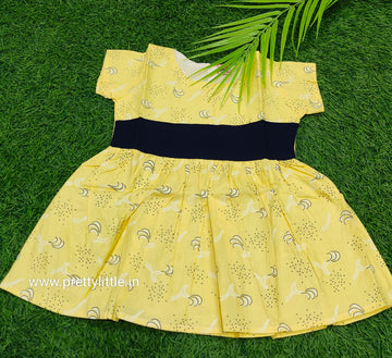 Summer Cotton belt model Frock – Stylish & Comfortable (best 1 dispatched)