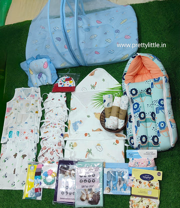 EliteNest – The Ultimate Newborn Luxury Set  (20+ Essentials)  (best print dispatched)