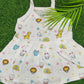 (Any 5) Combo Pack of Muslin soft Top knot Frocks for Babies
