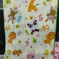 Colorful Animal-Themed Baby Play Mat & Height Chart – Soft, Washable, 100 cm Measurement