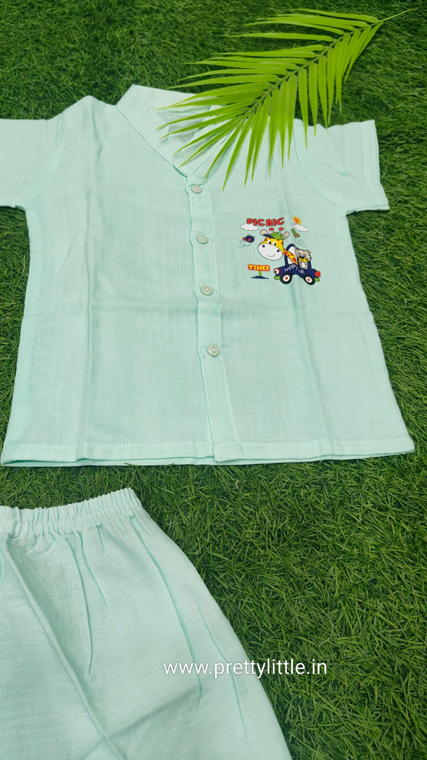 Budget-Friendly Muslin Sets – Stay Cool, Stay Cute!  (0-1 year standard size) ( Best 3 dispatched)