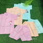 Budget-Friendly Muslin Sets – Stay Cool, Stay Cute!  (0-1 year standard size) ( Best 3 dispatched)