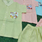 Budget-Friendly Muslin Sets – Stay Cool, Stay Cute!  (0-1 year standard size) ( Best 3 dispatched)