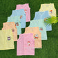 Combo Pack of color Muslin Jablas for Babies ( best 10 dispatched) (0-8M)