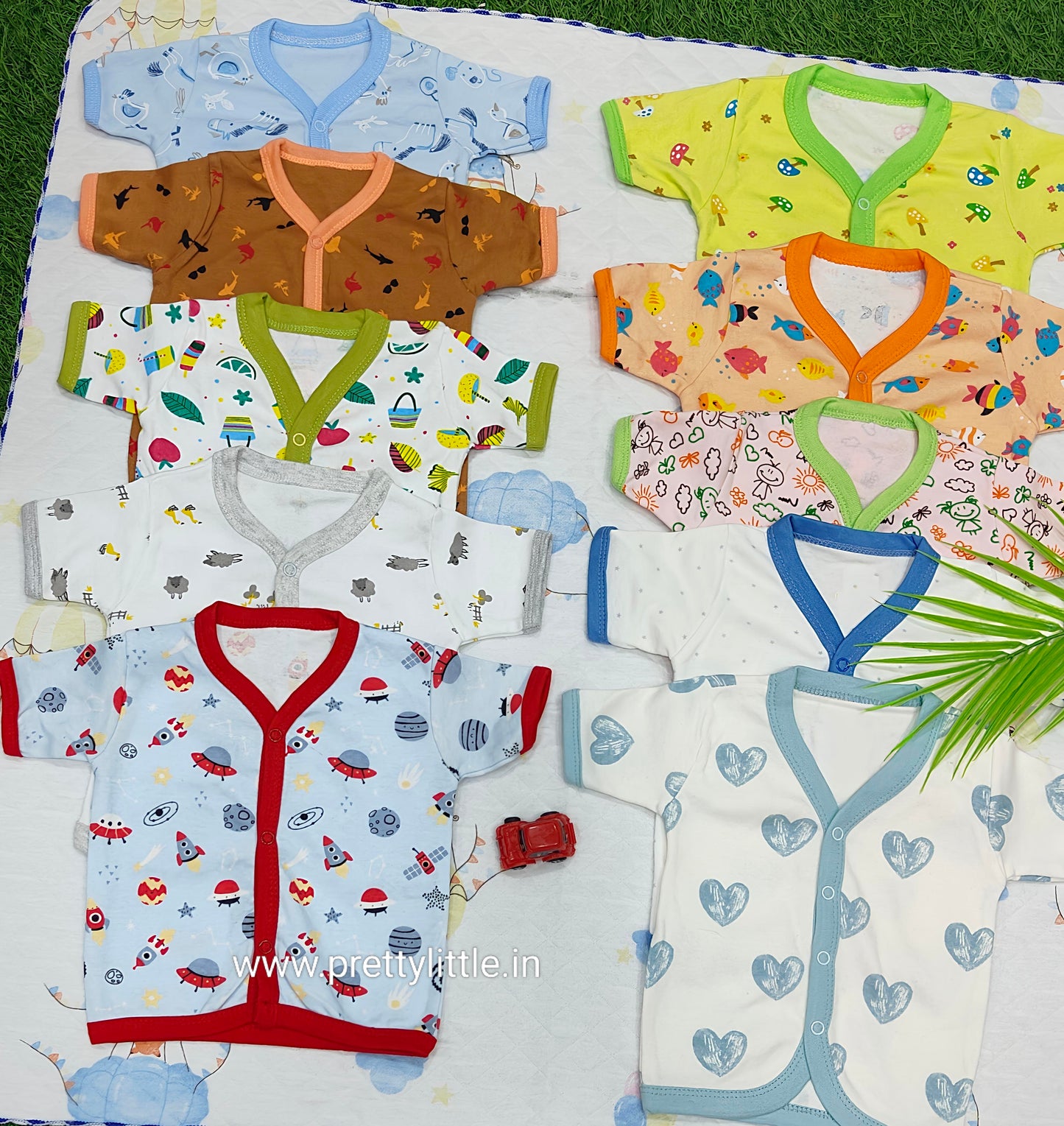 Baby Cotton Jabla Multi-Pack – 10 Comfortable & Colorful Pieces