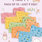 Pack of 10 V-Shape Langot Nappy – Soft & Comfortable for Babies