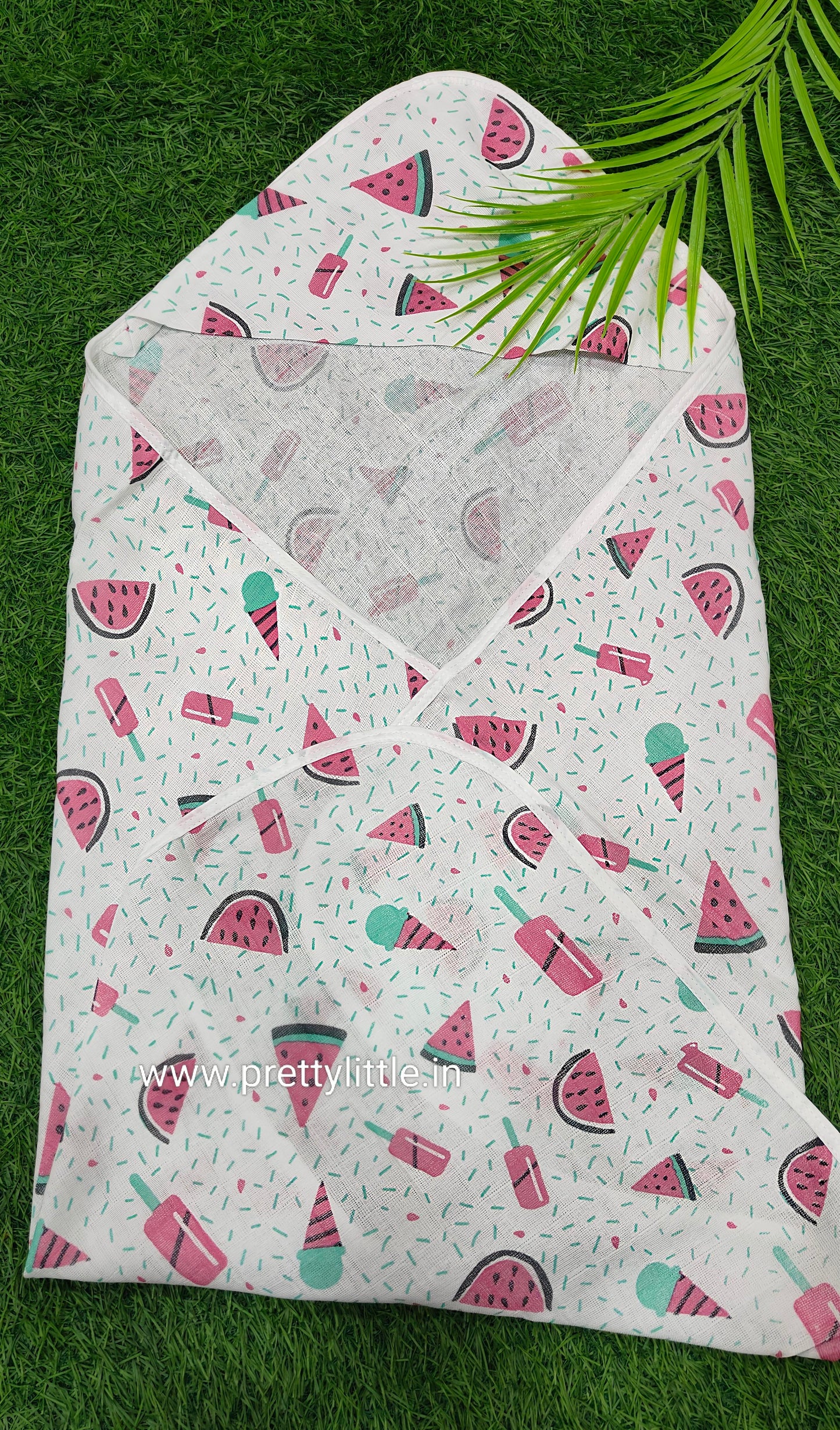 Little Love Muslin Hooded cap Towel - Gentle & Breathable
