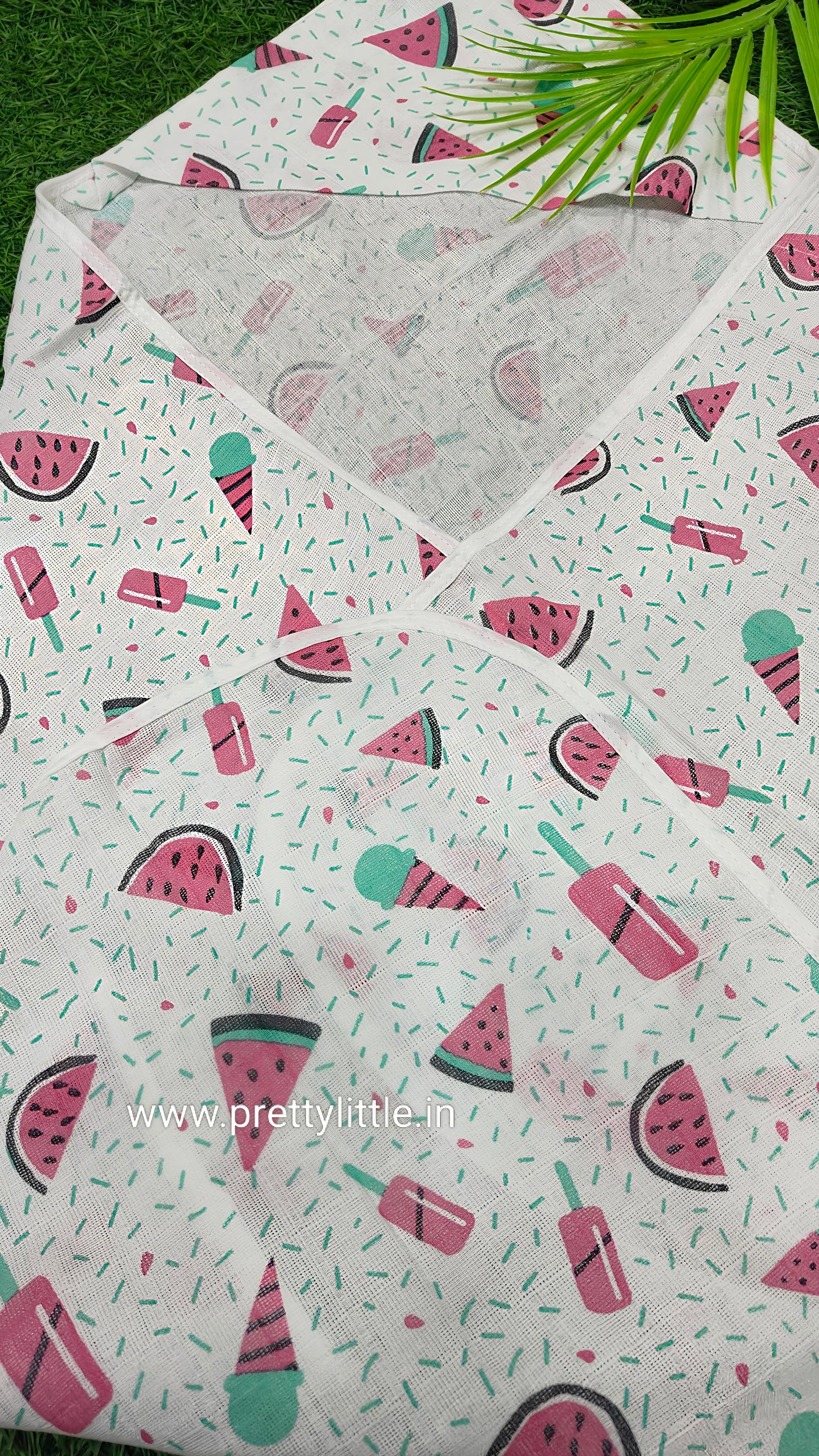 Little Love Muslin Hooded cap Towel - Gentle & Breathable
