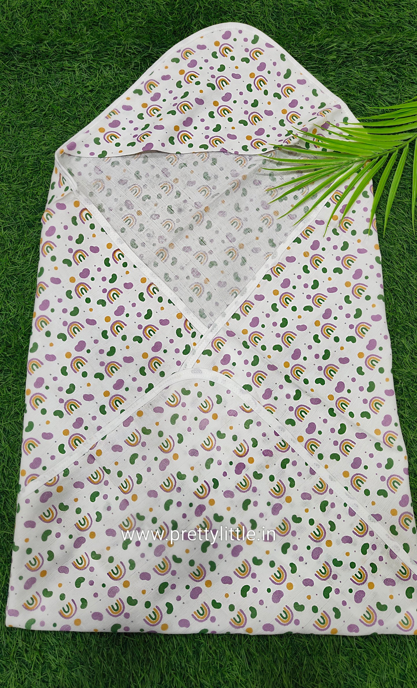 Little Love Muslin Hooded cap Towel - Gentle & Breathable