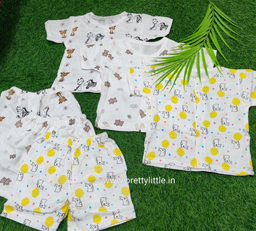 Premium Muslin hand jabla with trouser set ( best 3 dispatched) (half set)