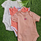 Pack of 3 Cute Rompers (Best 3 dispatched)