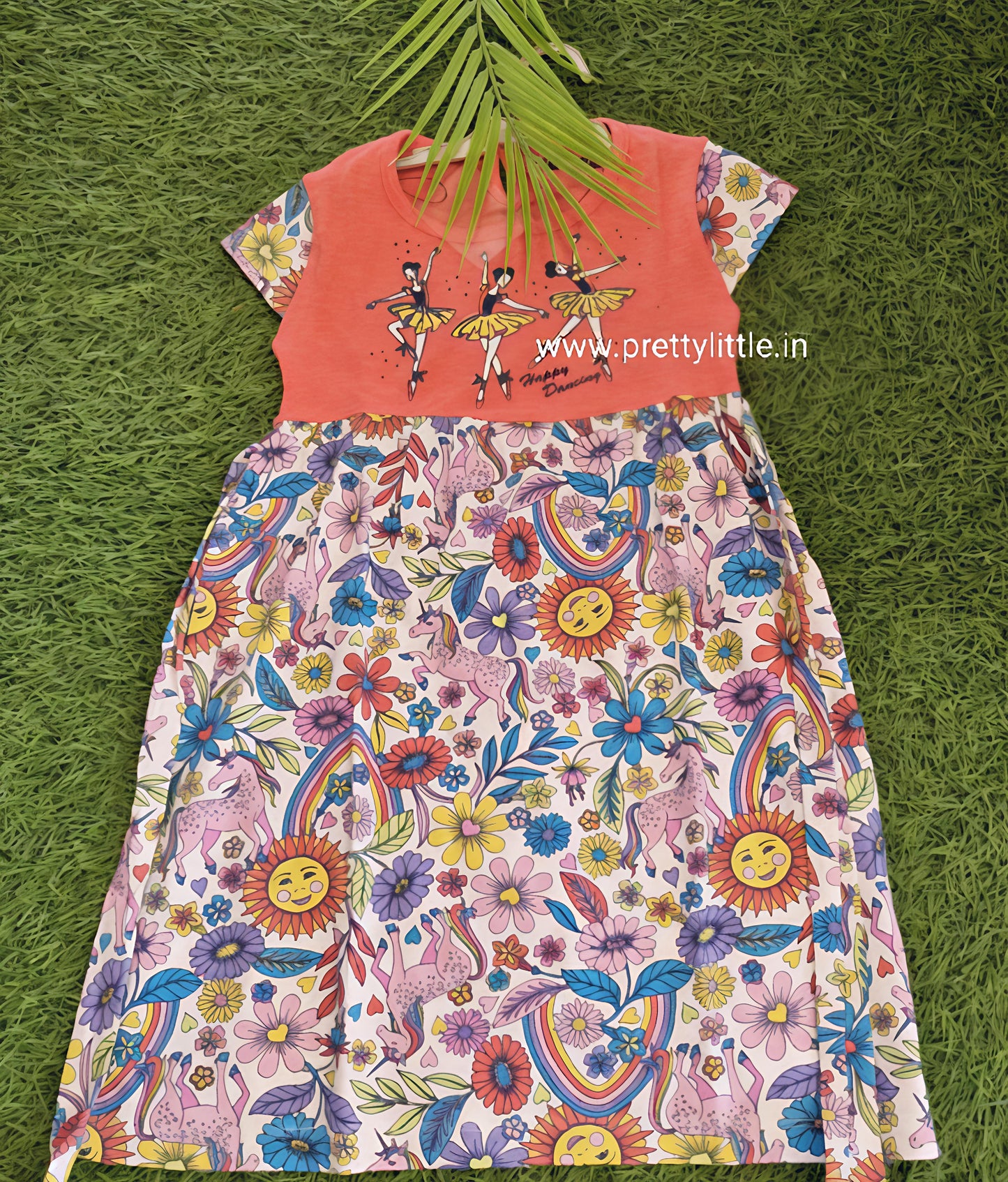Assorted 150 Frocks  (mixed prints)