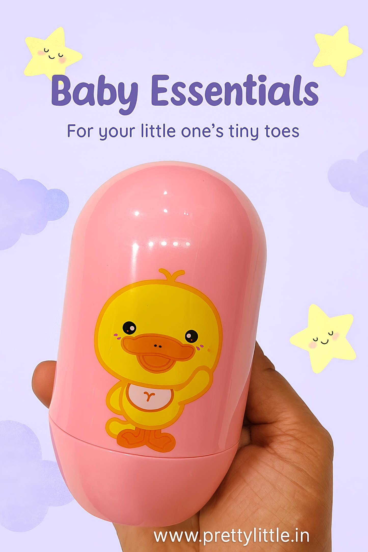 Safe & Cute Baby Nail Kit – PrettyLittle Duck Design Grooming Set