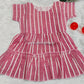 Budget Striped summer Cotton Frock – Stylish & Comfortable (best 1 dispatched)