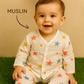 Premium Muslin full hand with pant set (0-1 yr standard size)( best one dispatched)