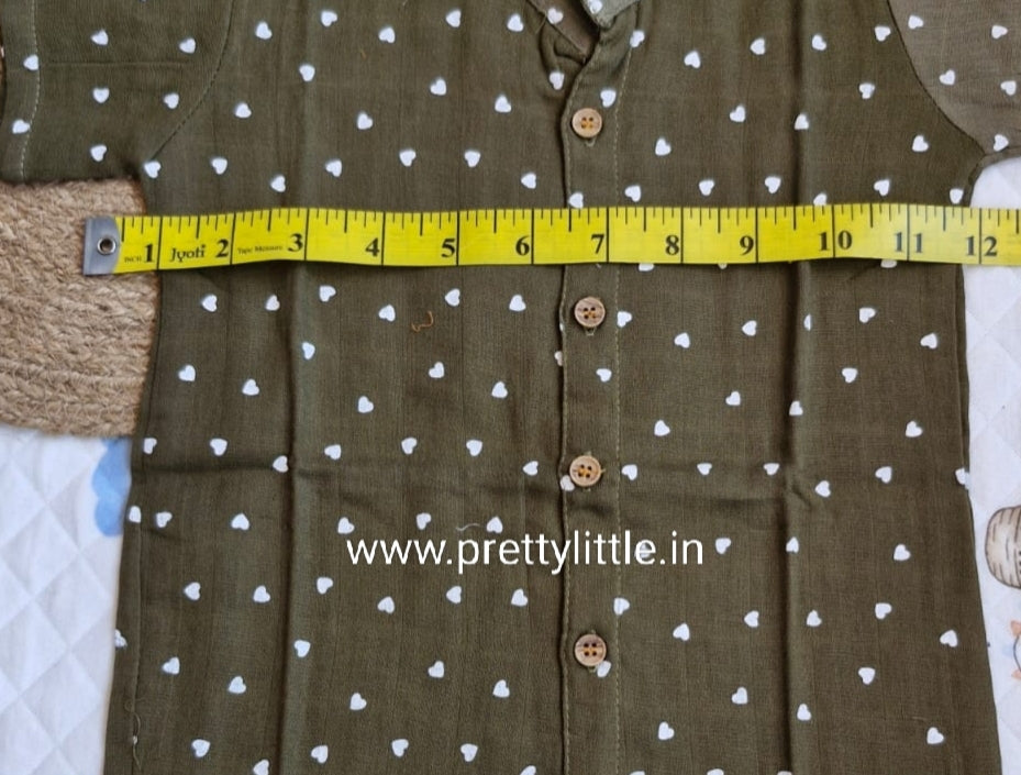 Combo Premium Muslin hand jabla with trouser set ( best 3 dispatched) (standard size 6 to 15 month)